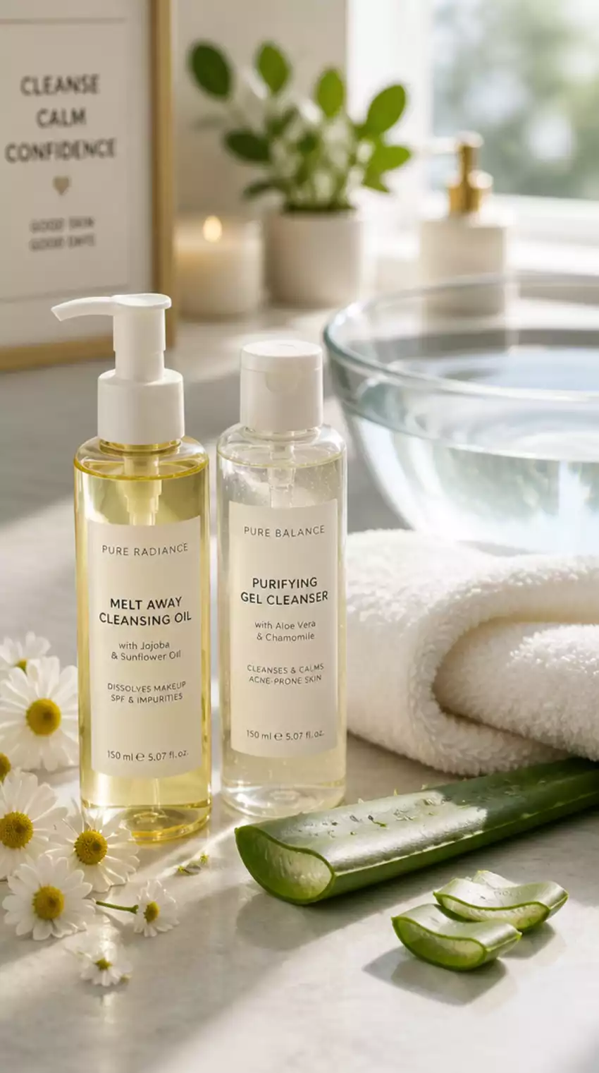 Double Cleansing for Acne-Prone Skin